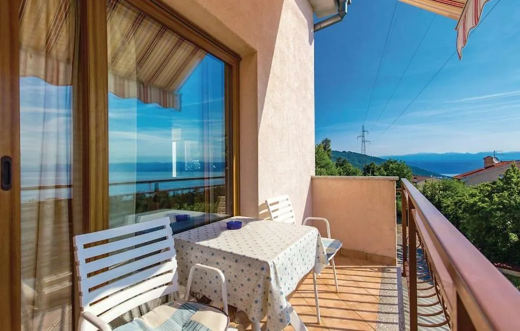 Breathtaking View On Mediterranean Sea And Islands Lovran Croatia